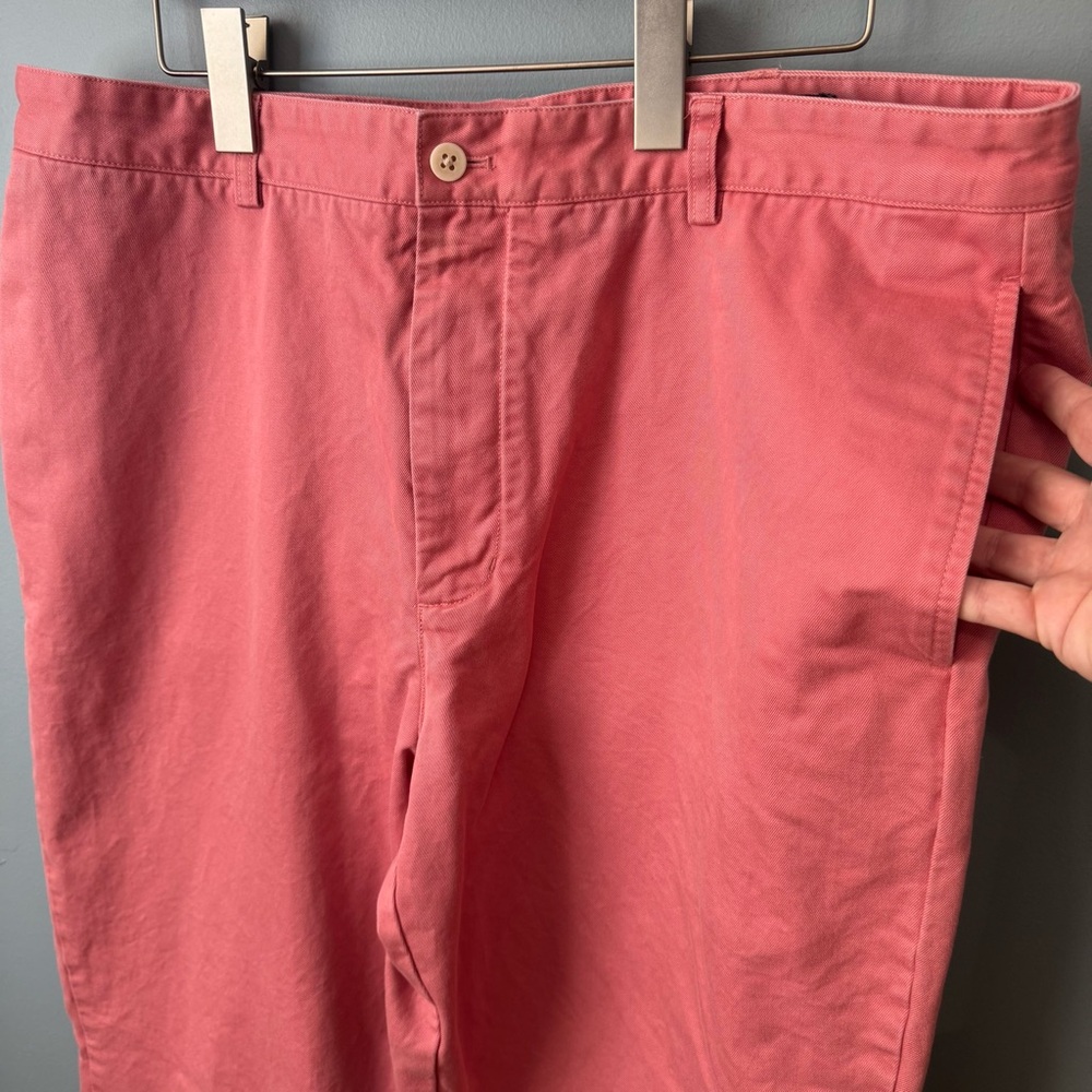 Vineyard Vines Club Pant Chinos in Pink Coral. Relaxed Straight Leg. Men’s 38X32 - Picture 6 of 13